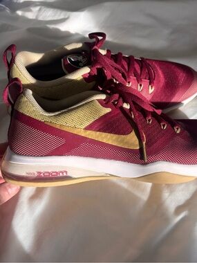 Nike Men’s 8.5 FSU Maroon and Gold Athletic Trainers